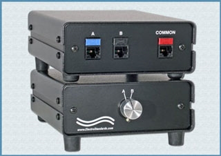 Model 8086 RJ45 A/B Switch, Manual, CAT6 Compliant